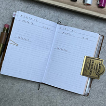 Load image into Gallery viewer, VERSION 2 TN Passport Daily 1-Page Planner Inserts Printable Download - Letter / A4 Size Paper
