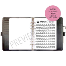 Load image into Gallery viewer, 90 Workout/Movement Challenge Tracker Printable