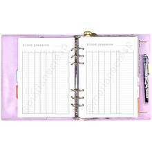 Load image into Gallery viewer, A5 Blood Pressure Tracker Printable Download - Letter / A4 / A5 Size Paper