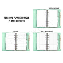 Load image into Gallery viewer, Personal Planner Bundle Planner Inserts Printable Download - Letter / A4 Size Paper