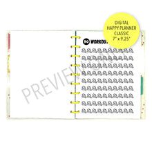 Load image into Gallery viewer, 90 Workout/Movement Challenge Tracker Printable