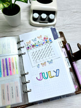 Load image into Gallery viewer, Personal Planner Bundle Planner Inserts Printable Download - Letter / A4 Size Paper