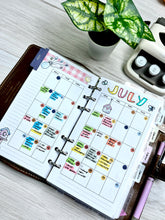 Load image into Gallery viewer, Personal Planner Bundle Planner Inserts Printable Download - Letter / A4 Size Paper