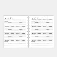 Load image into Gallery viewer, Projects List Printable | Break Tasks into Actionable Steps