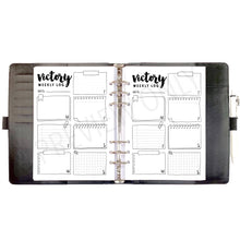 Load image into Gallery viewer, Victory Log Printable | Track Daily Wins Planner Insert