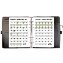 Load image into Gallery viewer, A5 52 Weeks Savings Challenge Planner Inserts Printable Download - Letter / A4 / A5 Size Paper