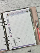 Load image into Gallery viewer, V.3 A5 Well-Being Planner Inserts Printable Download - Letter / A4 / A5 Size Paper
