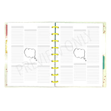 Load image into Gallery viewer, HP Classic Braindump Planner Inserts Printable Download - Letter / A4 / HP Classic Size Paper
