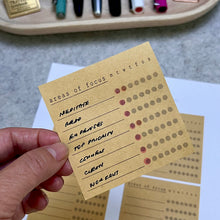 Load image into Gallery viewer, 3" x 3" Post-it Note Habit Tracker Printable Digital PDF Download
