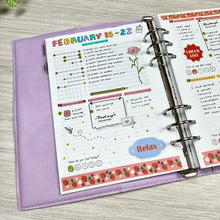 Load image into Gallery viewer, Weekly &amp; Daily Planner Spread Printable Download
