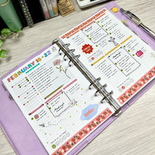 Load image into Gallery viewer, Weekly &amp; Daily Planner Spread Printable Download
