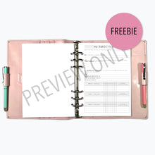 Load image into Gallery viewer, FREE &quot;My Habit Tracker&quot; Planner Insert Printable
