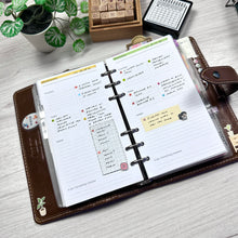 Load image into Gallery viewer, NEW! Undated Personal Size Monthly Planner Bundle | Monday Start | Printable Download - A4
