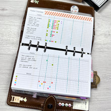 Load image into Gallery viewer, NEW! Undated Personal Size Monthly Planner Bundle | Monday Start | Printable Download - A4
