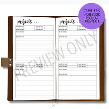 Load image into Gallery viewer, TN Regular Get Things Done Bundle Planner Printable Download - A4 and Letter Size PDF
