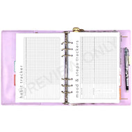Habit, Mood & Steps Tracker Planner Insert (V.4)