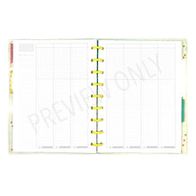 Load image into Gallery viewer, HP Classic Blank Vertical Weekly 2 Page Planner Inserts Printable Download - Letter / A4 / HP Classic Size Paper
