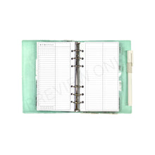 Load image into Gallery viewer, Personal Daily 2-Page Planner Inserts Printable Download - Letter / A4 Size Paper
