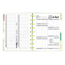 Load image into Gallery viewer, HP Classic Zero Based Budget Planner Inserts Printable Download - Letter / A4 / HP Classic Size Paper
