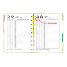 Load image into Gallery viewer, HP Classic Running To-Do List Planner Inserts Printable Download - Letter / A4 / HP Classic Size Paper
