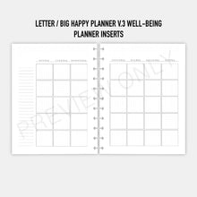 Load image into Gallery viewer, Letter / Big Happy Planner V.3 NEW Planner Bundle Planner Inserts Printable Download
