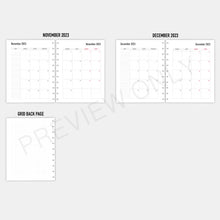 Load image into Gallery viewer, * SALE | Letter /Big Happy Planner 2023 Calendar Planner Inserts Printable Download - Letter / A4 / HP Classic Size Paper

