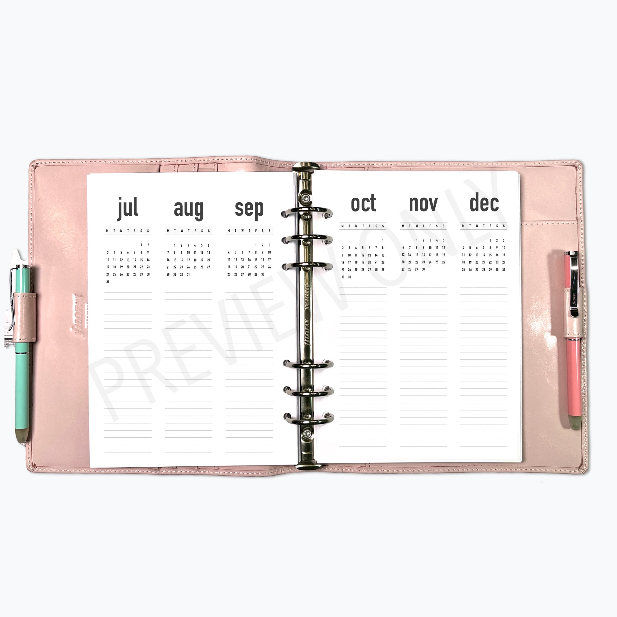 A5 ​​Notepad 3-Pack | A5 Planner Inserts | Day Designer
