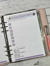 Load image into Gallery viewer, V.3 A5 Well-Being Planner Inserts Printable Download - Letter / A4 / A5 Size Paper
