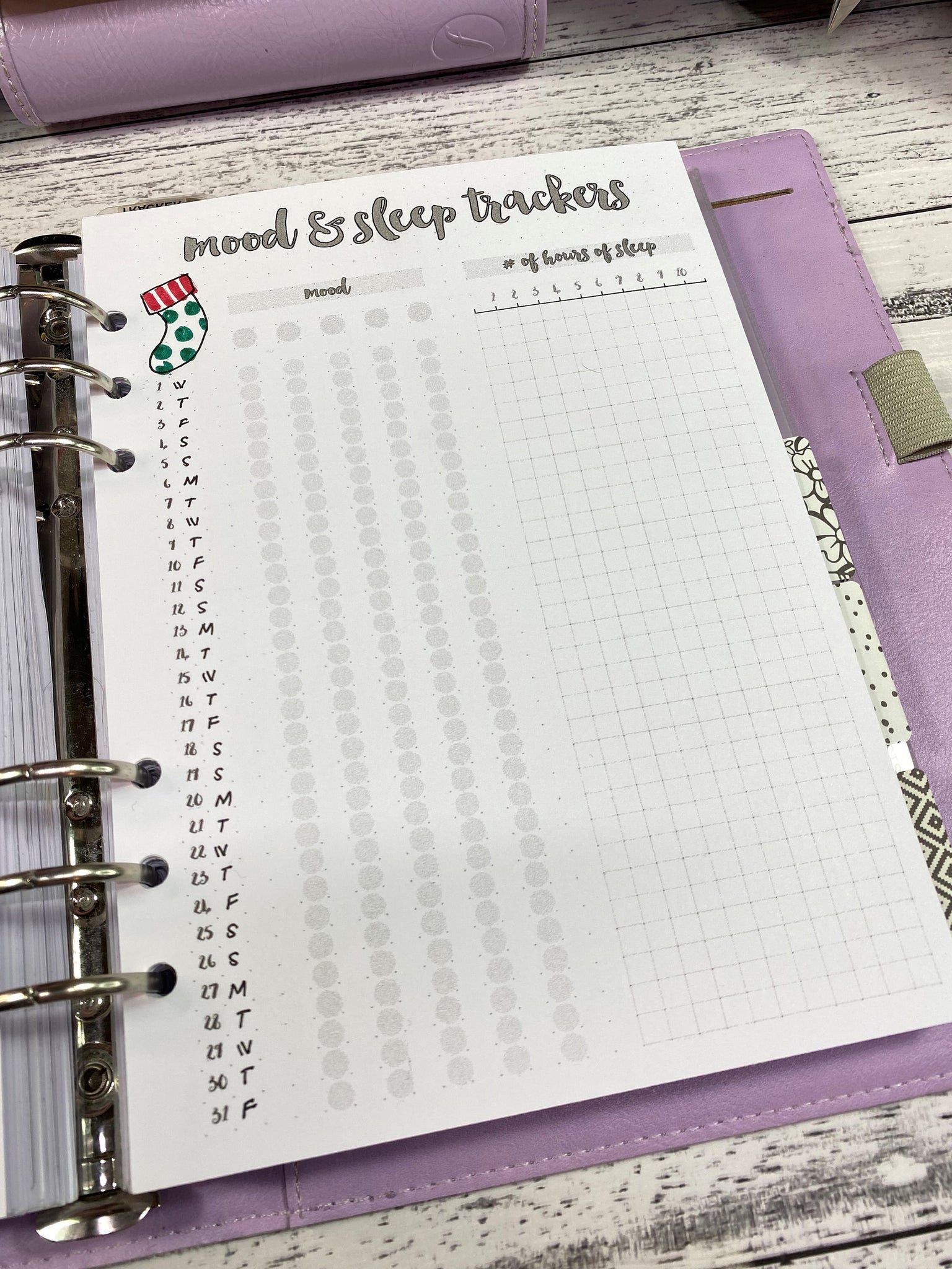 A5 Bullet Journal Style Bundle Planner Inserts Printable Download