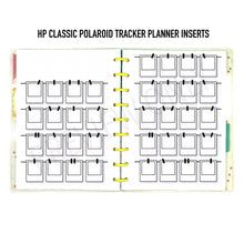 Load image into Gallery viewer, HP Classic Polaroid / Instagram Tracker Planner Inserts Printable Download - Letter / A4 / HP Classic Size Paper
