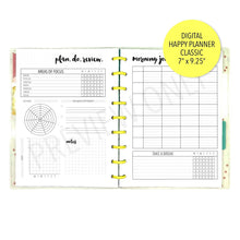 Load image into Gallery viewer, VERSION 2 HP Classic Well-Being Planner Inserts Printable Download - Letter / A4 / HP Classic Size Paper
